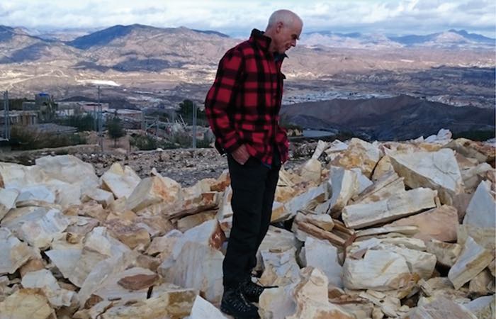 British artist Richard Long visits TINO Natural Stone  