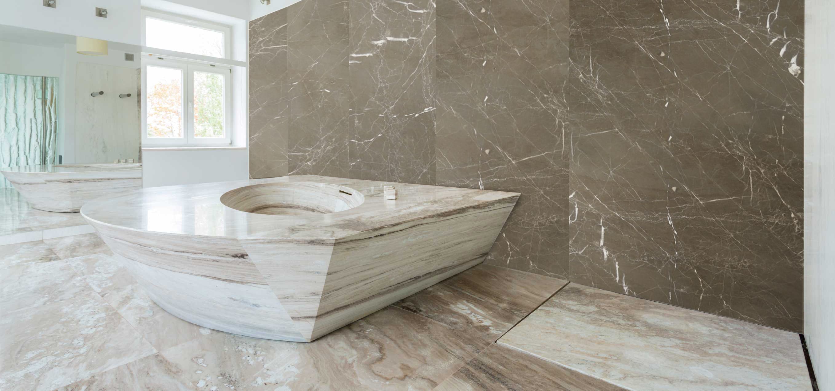 Marble Bathtubs One Piece Or Coated, Solid Marble Bathtub