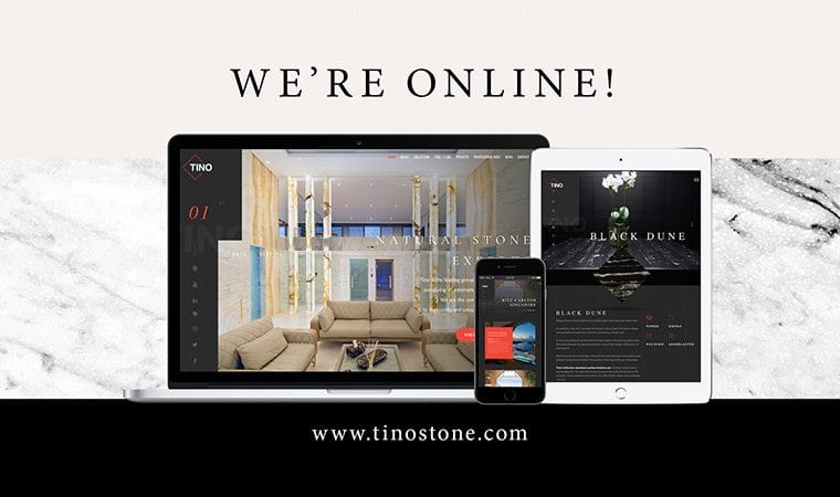 Tino Natural Stone online presence renovation  