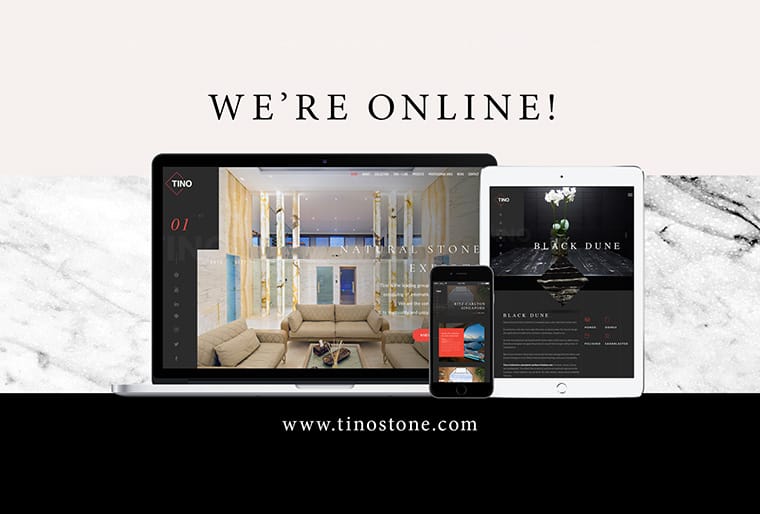 Tino Natural Stone online presence renovation