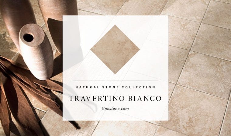 La piedra natural clásica de TINO, Travertino Bianco, sexto lugar en el top 10 de productos más demandados  