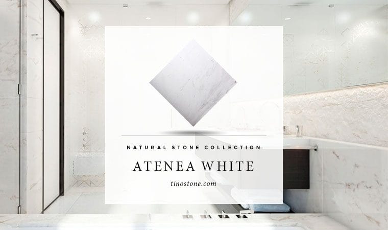Atenea White standing out as natural stone on the second place of the TOP 10 most demanded products in TINO  